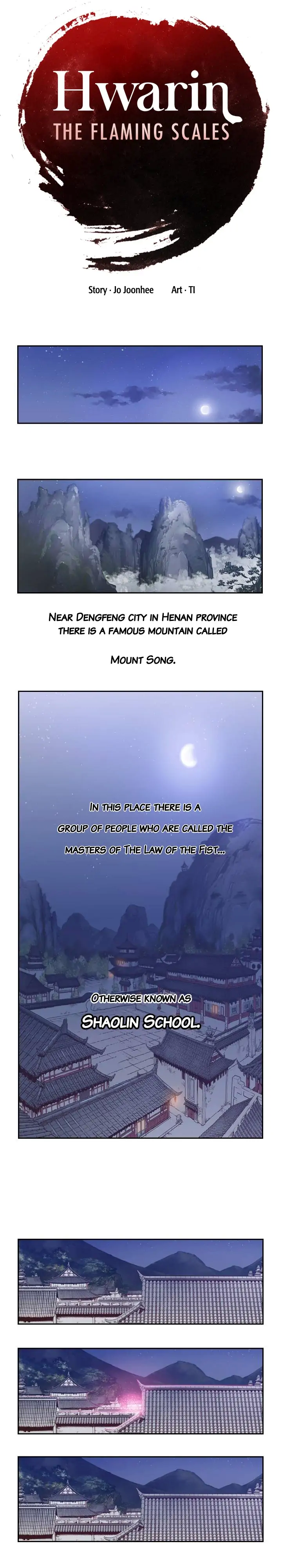Hwarin, the Flaming Scales Chapter 0 - page 1