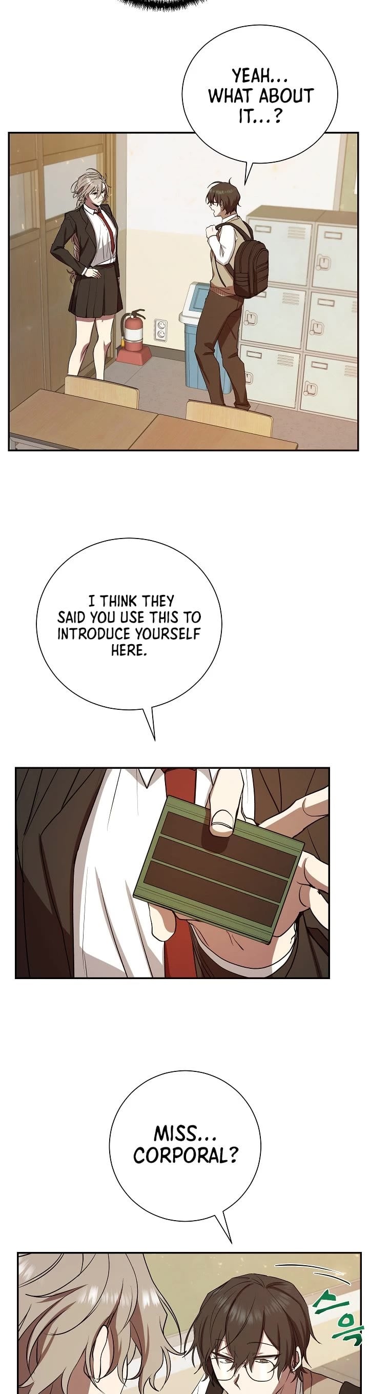 My School Life Pretending To Be a Worthless Person chapter 8 - page 8