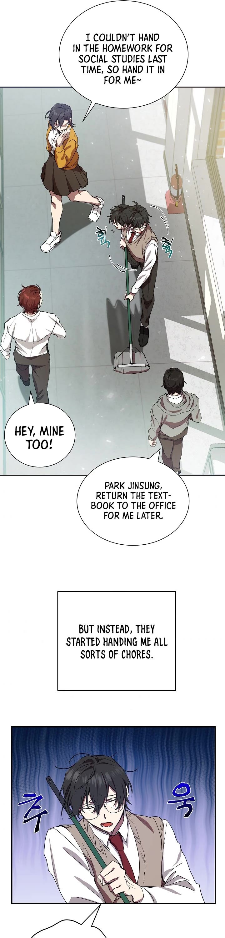 My School Life Pretending To Be a Worthless Person chapter 6 - page 14