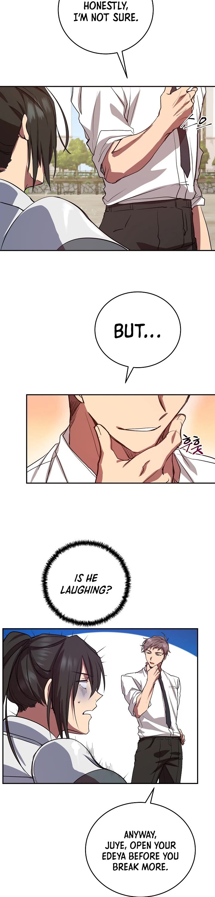 My School Life Pretending To Be a Worthless Person chapter 5 - page 19