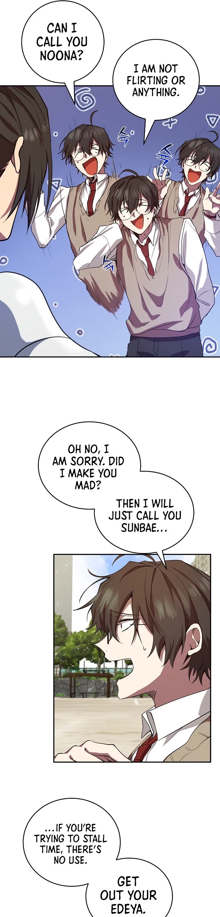 My School Life Pretending To Be a Worthless Person chapter 3 - page 26
