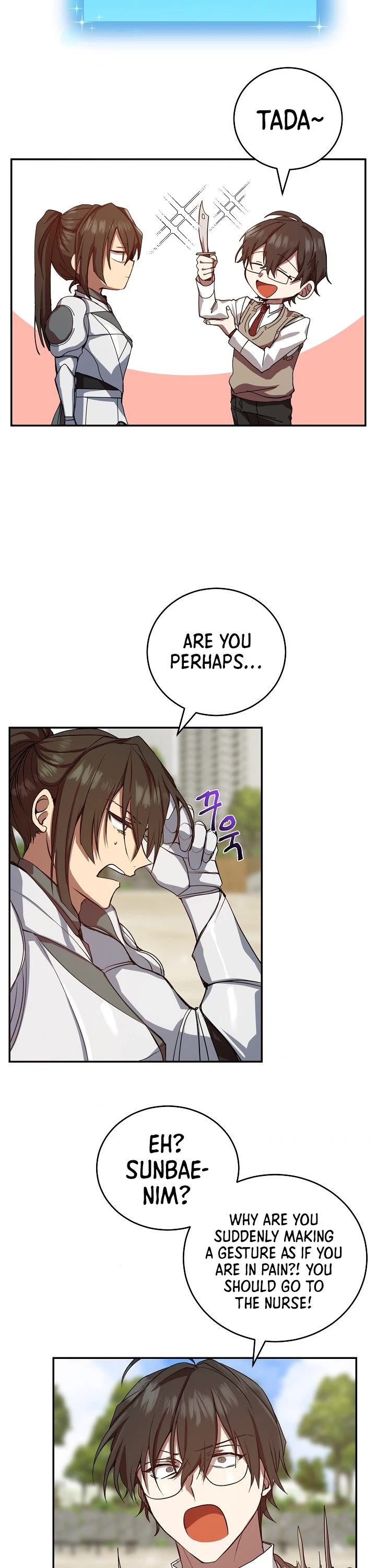 My School Life Pretending To Be a Worthless Person chapter 3 - page 31