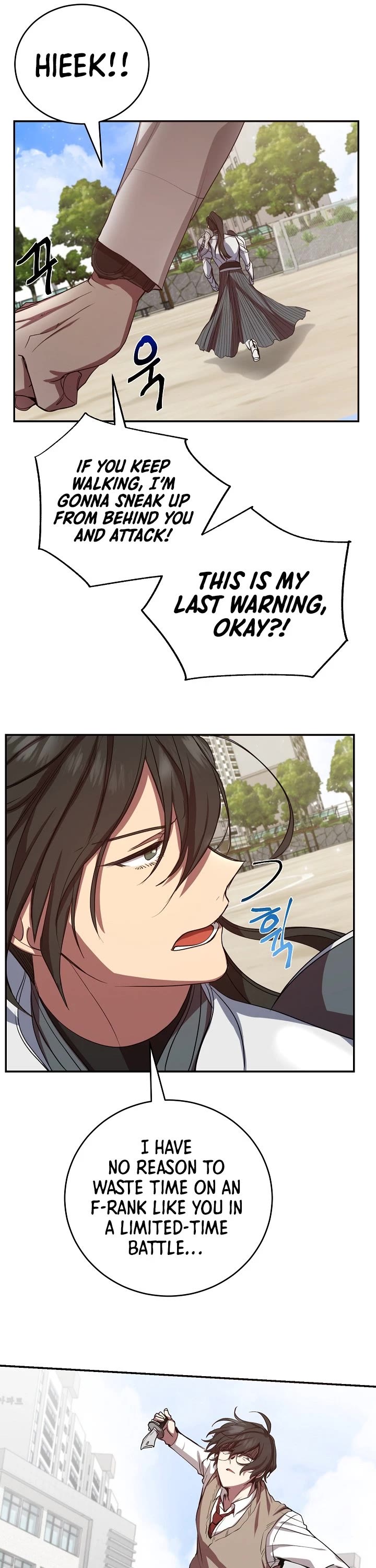 My School Life Pretending To Be a Worthless Person chapter 3 - page 34