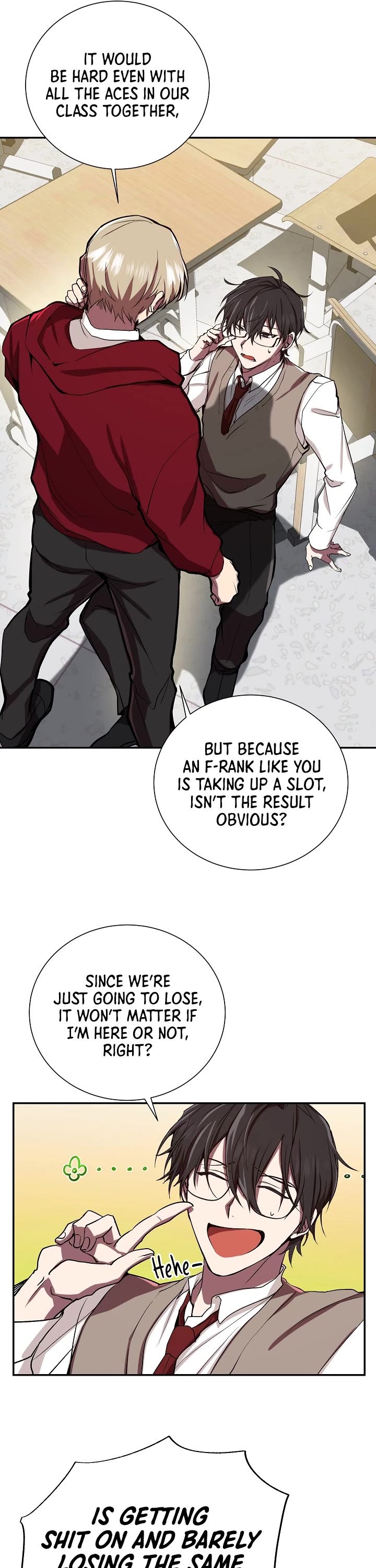 My School Life Pretending To Be a Worthless Person chapter 2 - page 26