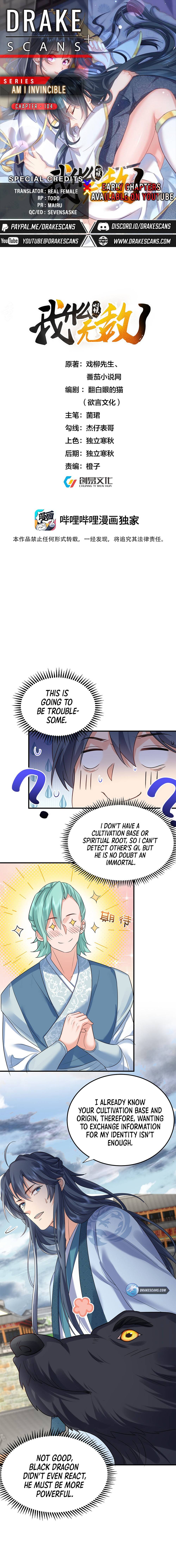 Am I Invincible chapter 104 - page 1