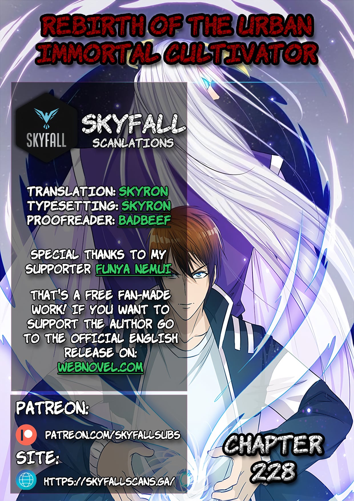 Rebirth Of The Urban Immortal Cultivator chapter 228 - page 1