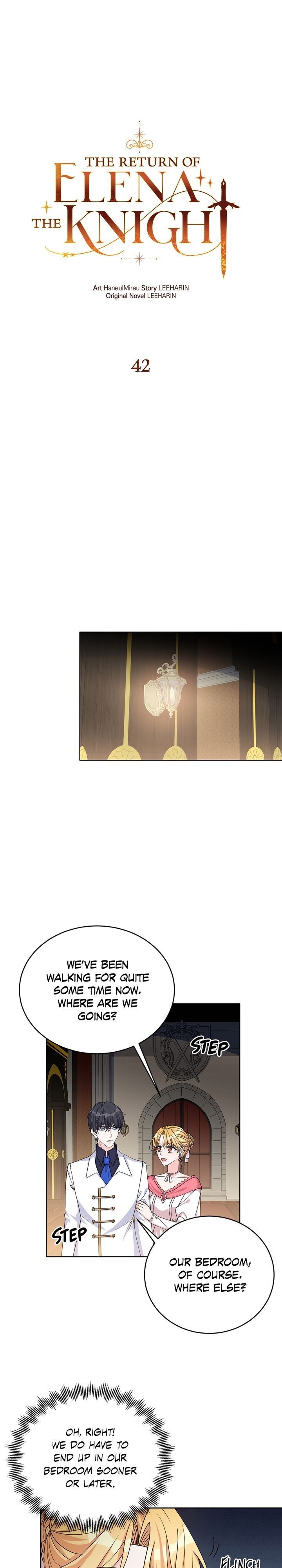 Return of the Female Knight chapter 42 - page 1