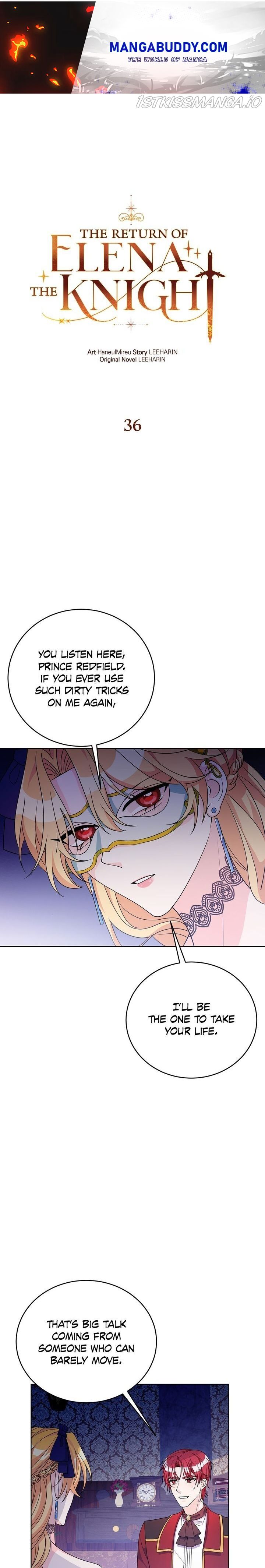 Return of the Female Knight chapter 36 - page 1
