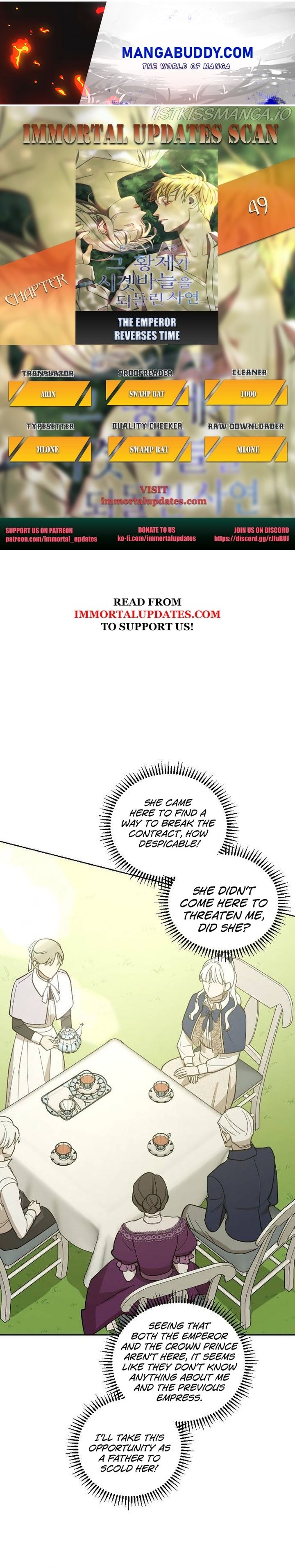 The Emperor Reverses Time chapter 49 - page 1
