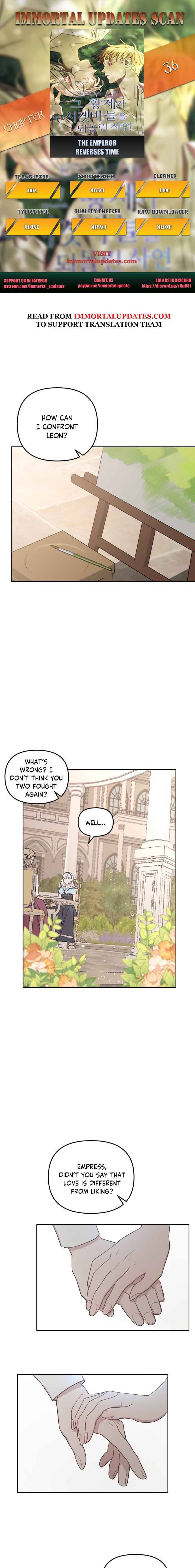 The Emperor Reverses Time chapter 36 - page 1