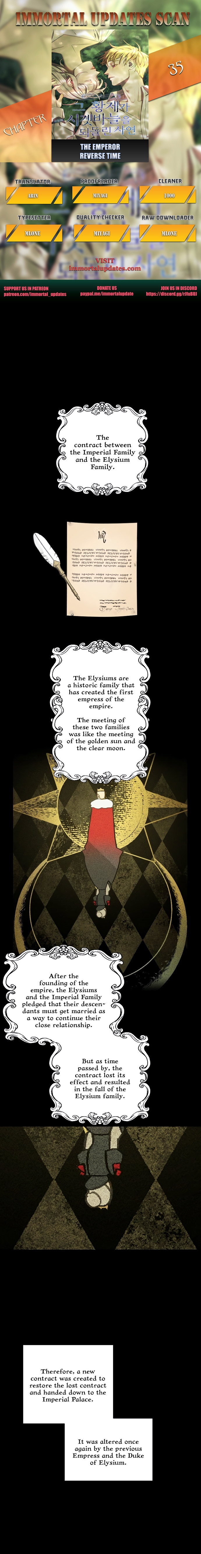 The Emperor Reverses Time chapter 35 - page 1