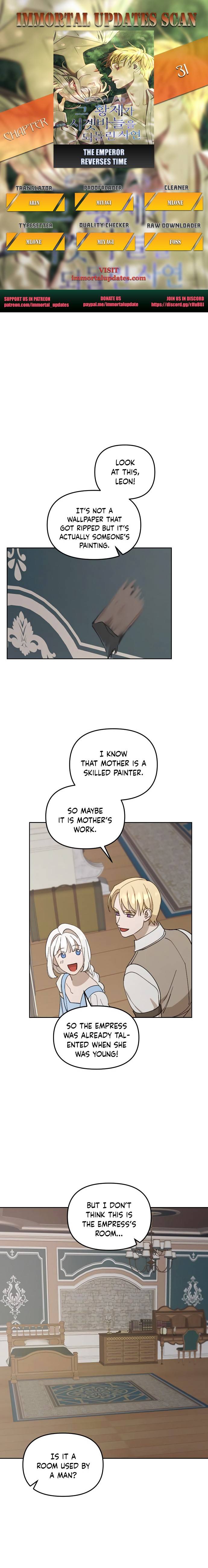 The Emperor Reverses Time chapter 31 - page 1