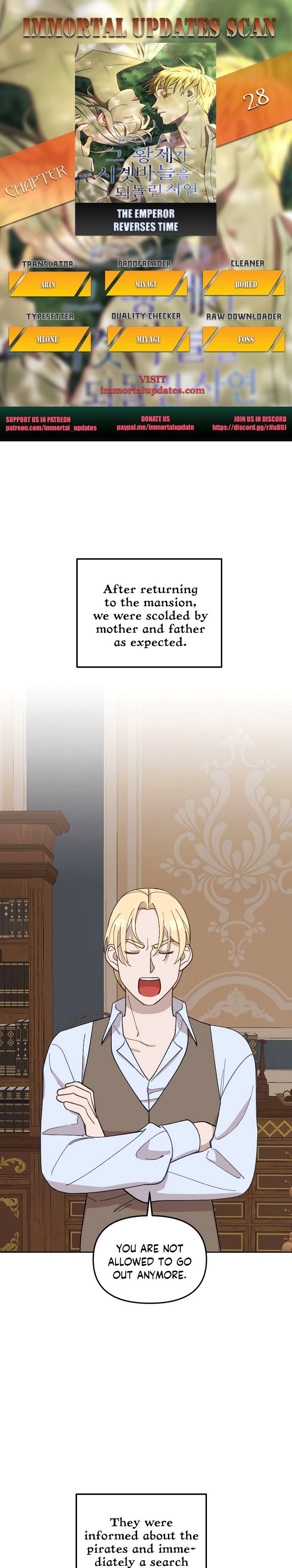 The Emperor Reverses Time chapter 28 - page 1