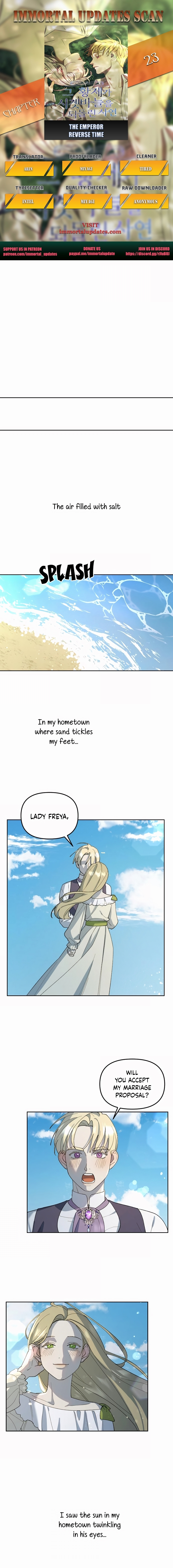 The Emperor Reverses Time chapter 23 - page 1