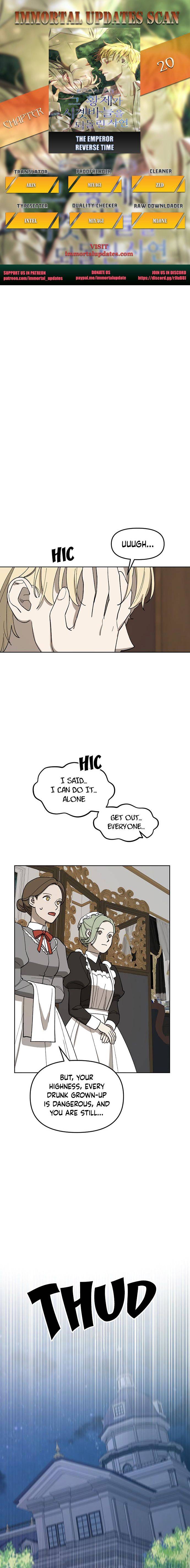 The Emperor Reverses Time chapter 20 - page 1