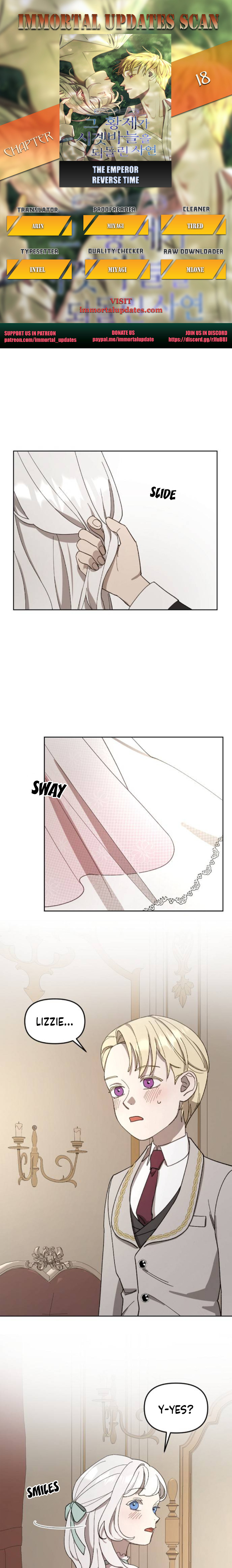 The Emperor Reverses Time chapter 18 - page 1