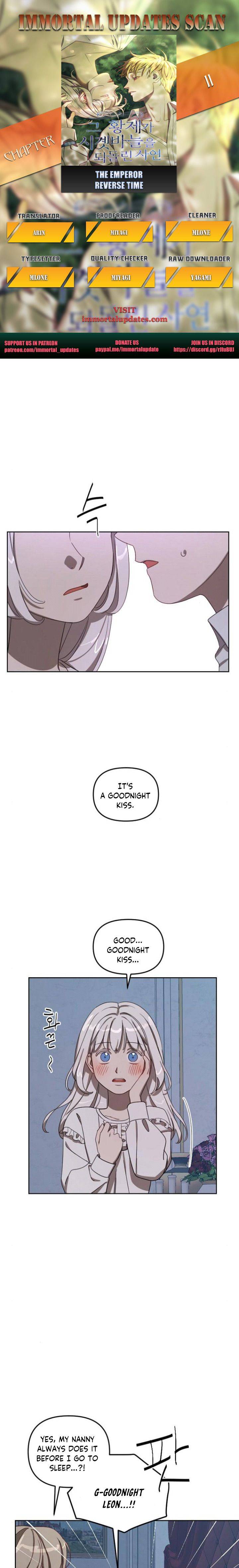 The Emperor Reverses Time chapter 11 - page 1