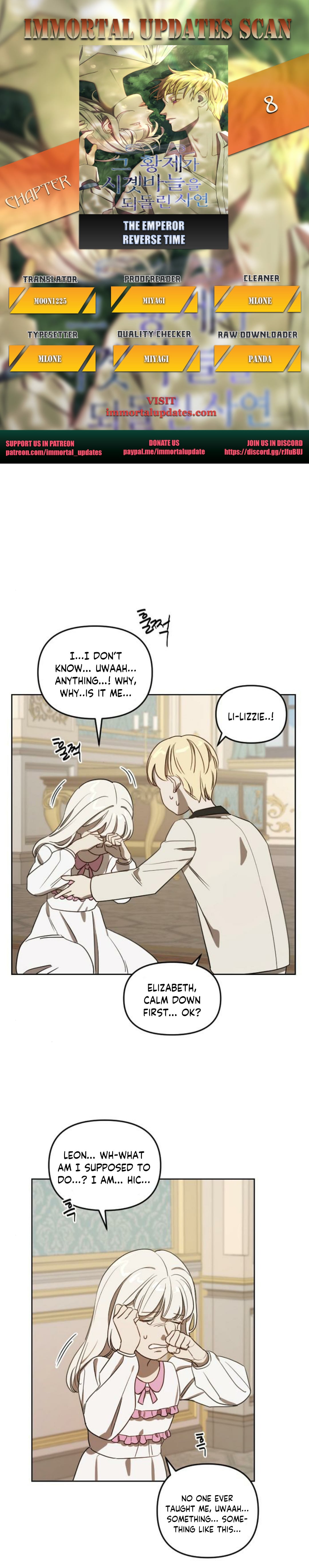 The Emperor Reverses Time chapter 8 - page 1