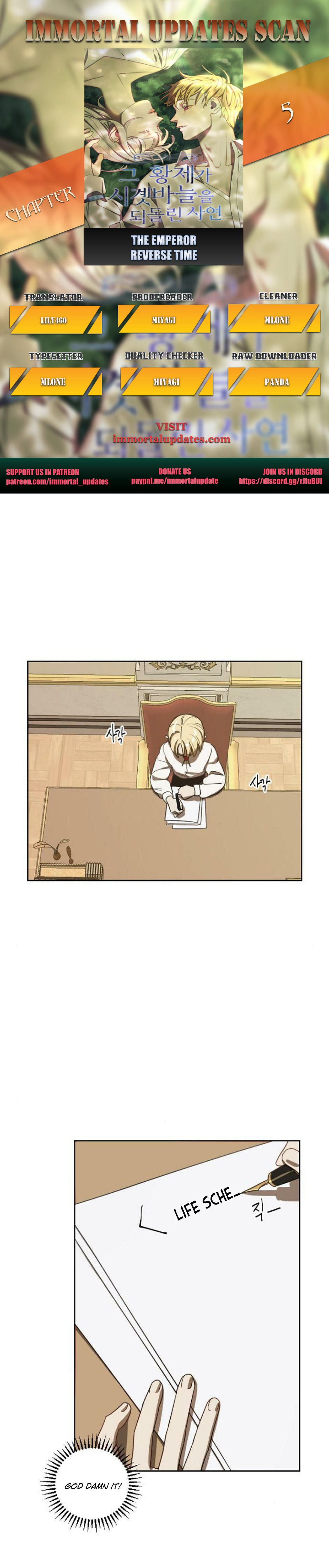 The Emperor Reverses Time chapter 5 - page 1