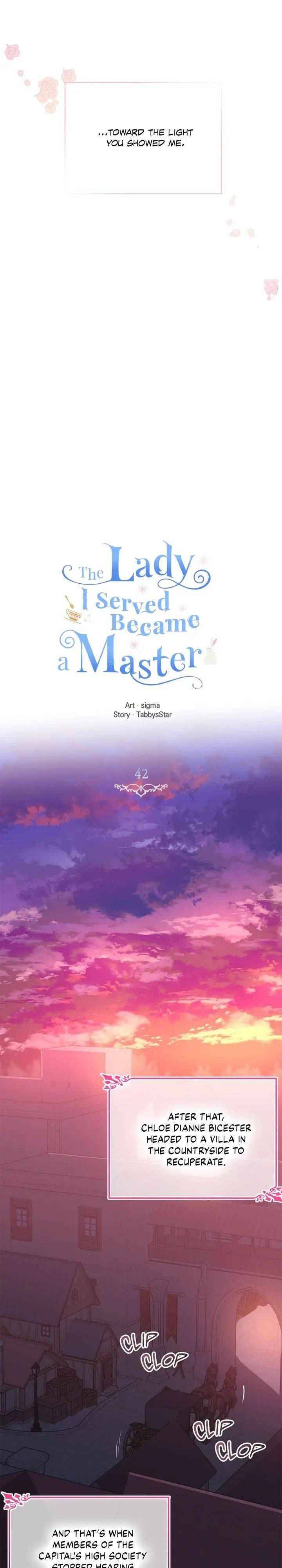 The Young Lady I Served Became a Young Master Chapter 42 - page 9