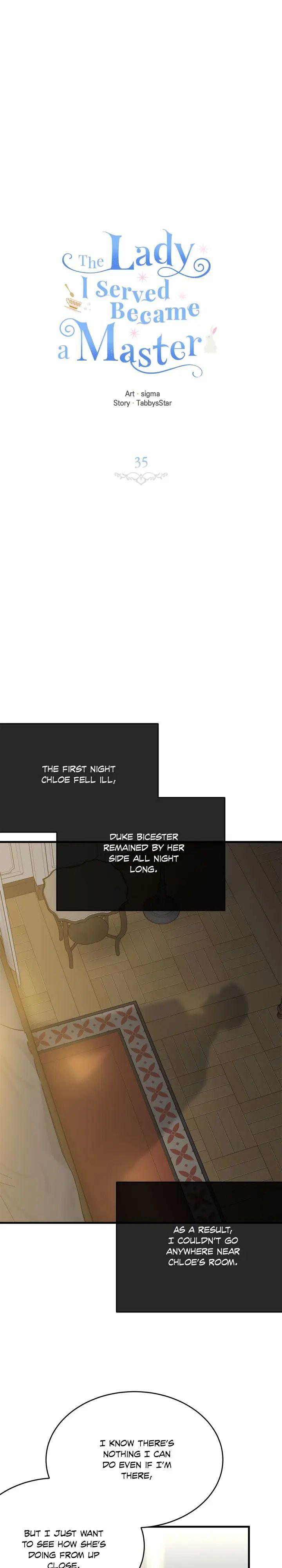 The Young Lady I Served Became a Young Master Chapter 35 - page 13