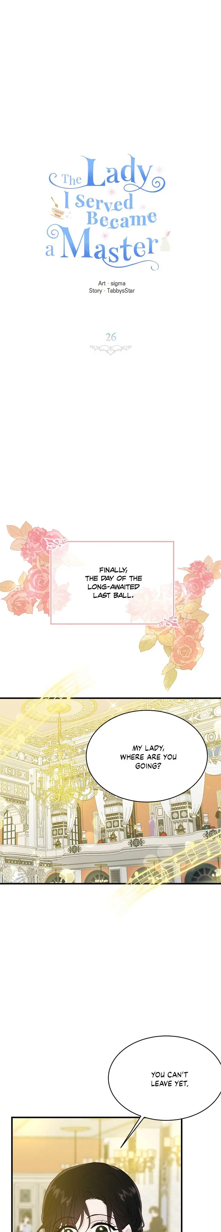 The Young Lady I Served Became a Young Master Chapter 26 - page 22