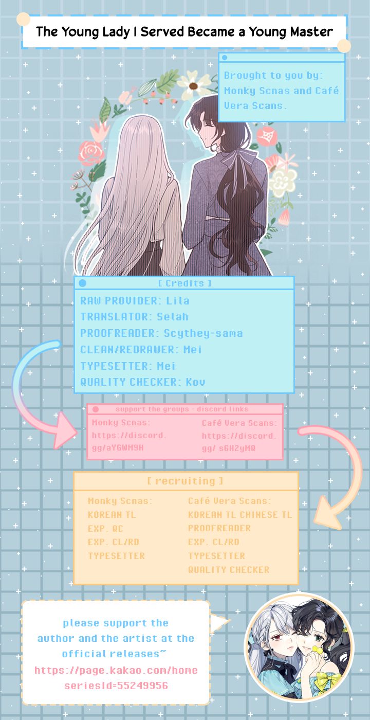 The Young Lady I Served Became a Young Master Chapter 8 - page 13