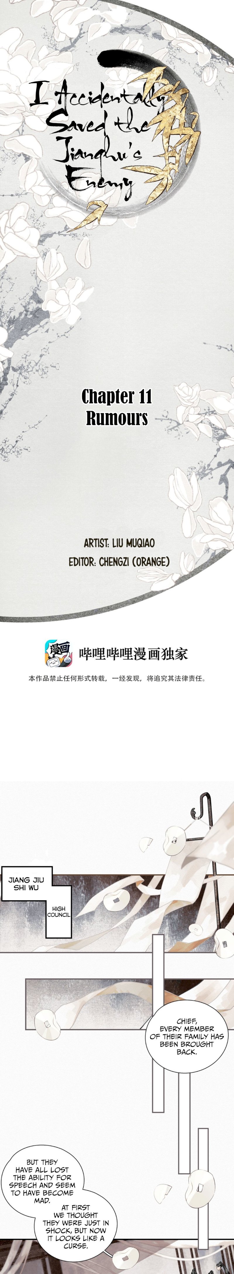 I Accidentally Saved The Jianghu’s Enemy Chapter 11 - page 1