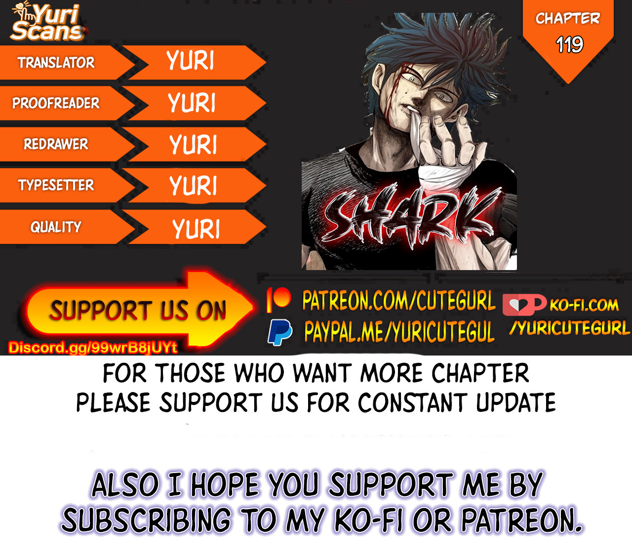 Shark - Manga chapter 119 - page 1