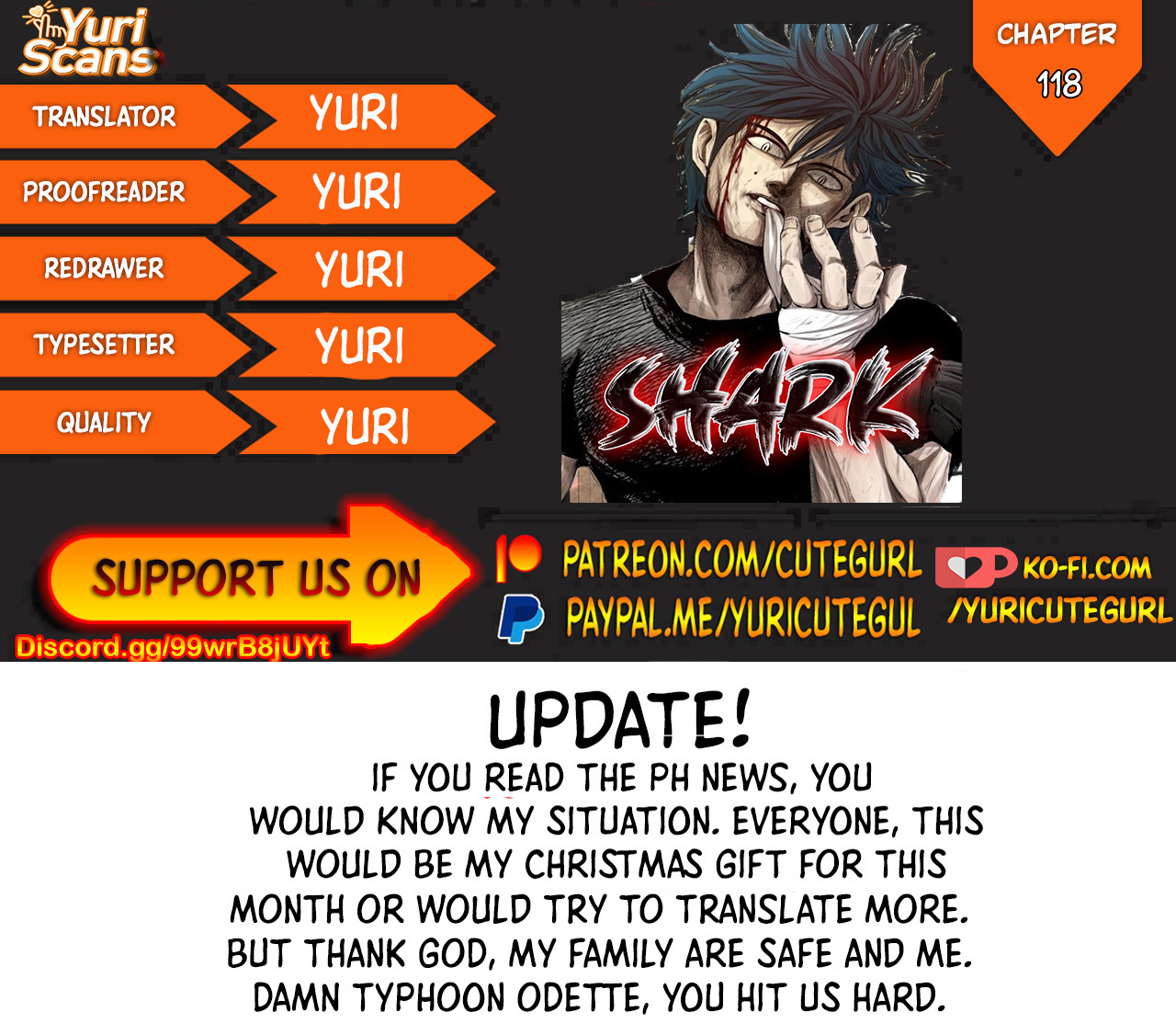 Shark - Manga chapter 118 - page 1