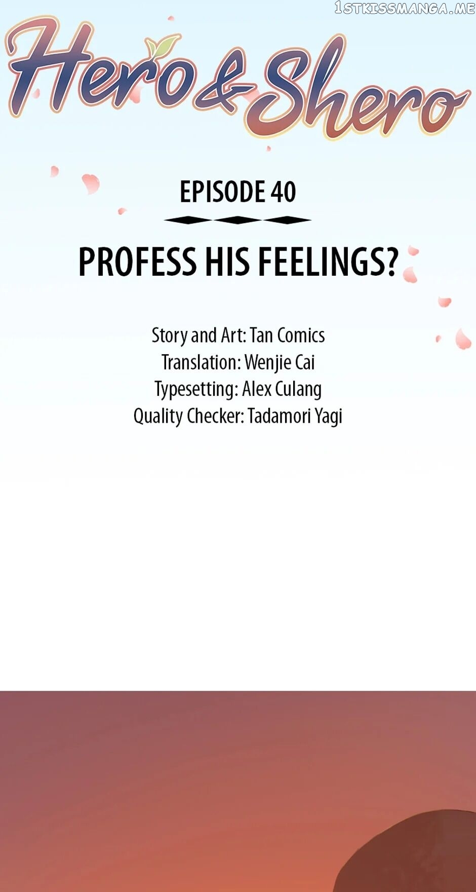 Hero and Shero ( He is her hero ) chapter 40 - page 2
