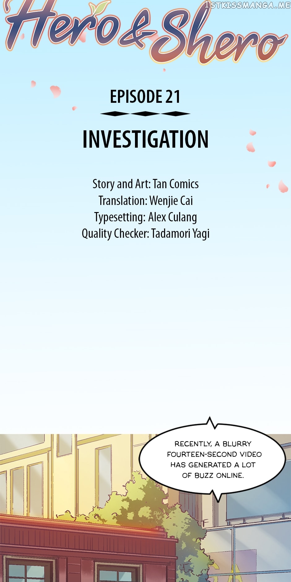 Hero and Shero ( He is her hero ) chapter 21 - page 2