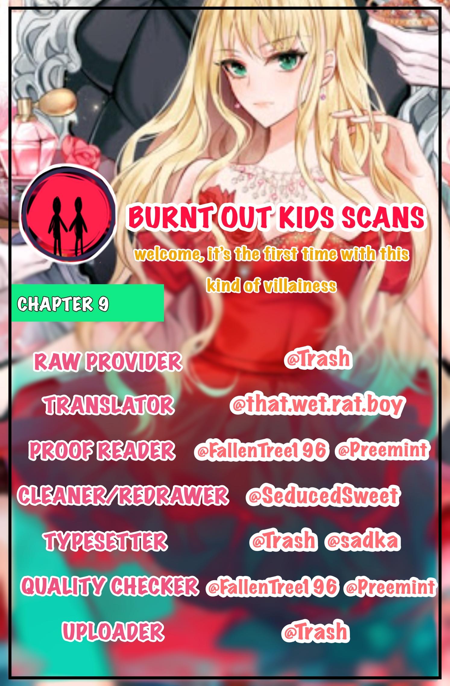 Welcome, It’s the First Time With This Kind of Villainess chapter 9 - page 1