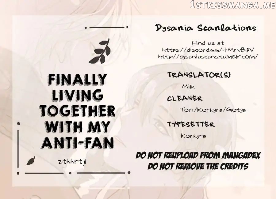 Finally Living Together With my Anti-Fan chapter 37 - page 10