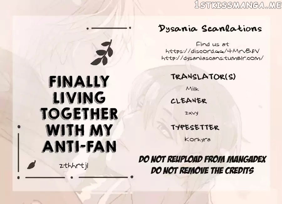 Finally Living Together With my Anti-Fan chapter 35 - page 9
