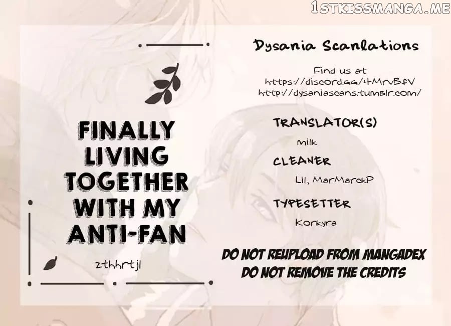Finally Living Together With my Anti-Fan chapter 19 - page 18