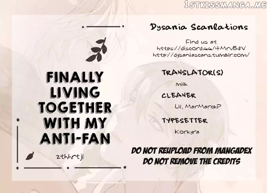 Finally Living Together With my Anti-Fan chapter 12 - page 7