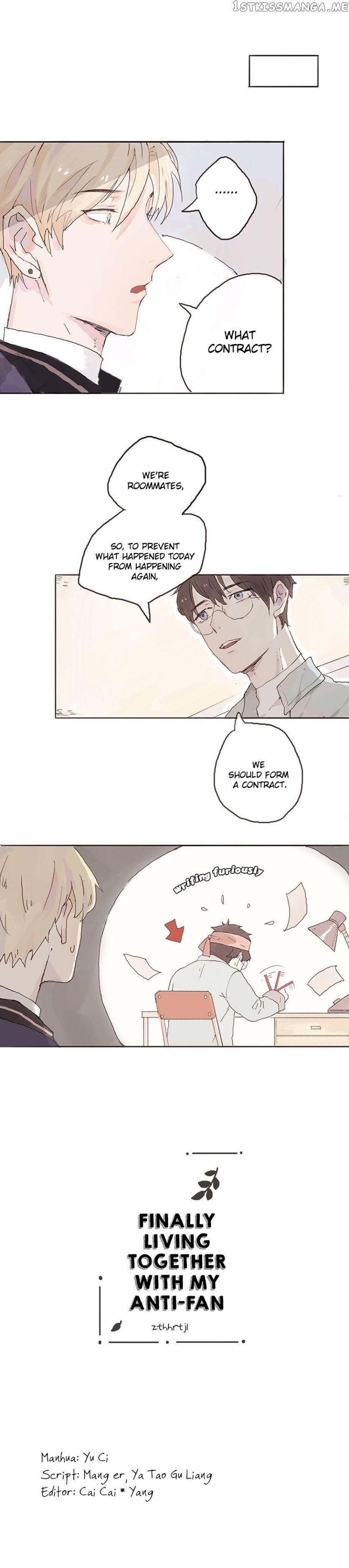 Finally Living Together With my Anti-Fan chapter 8 - page 1