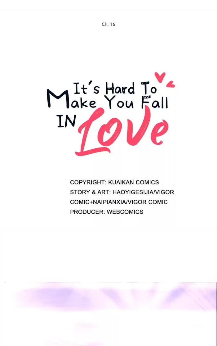 Asking You To Date Is Too Hard chapter 16 - page 1