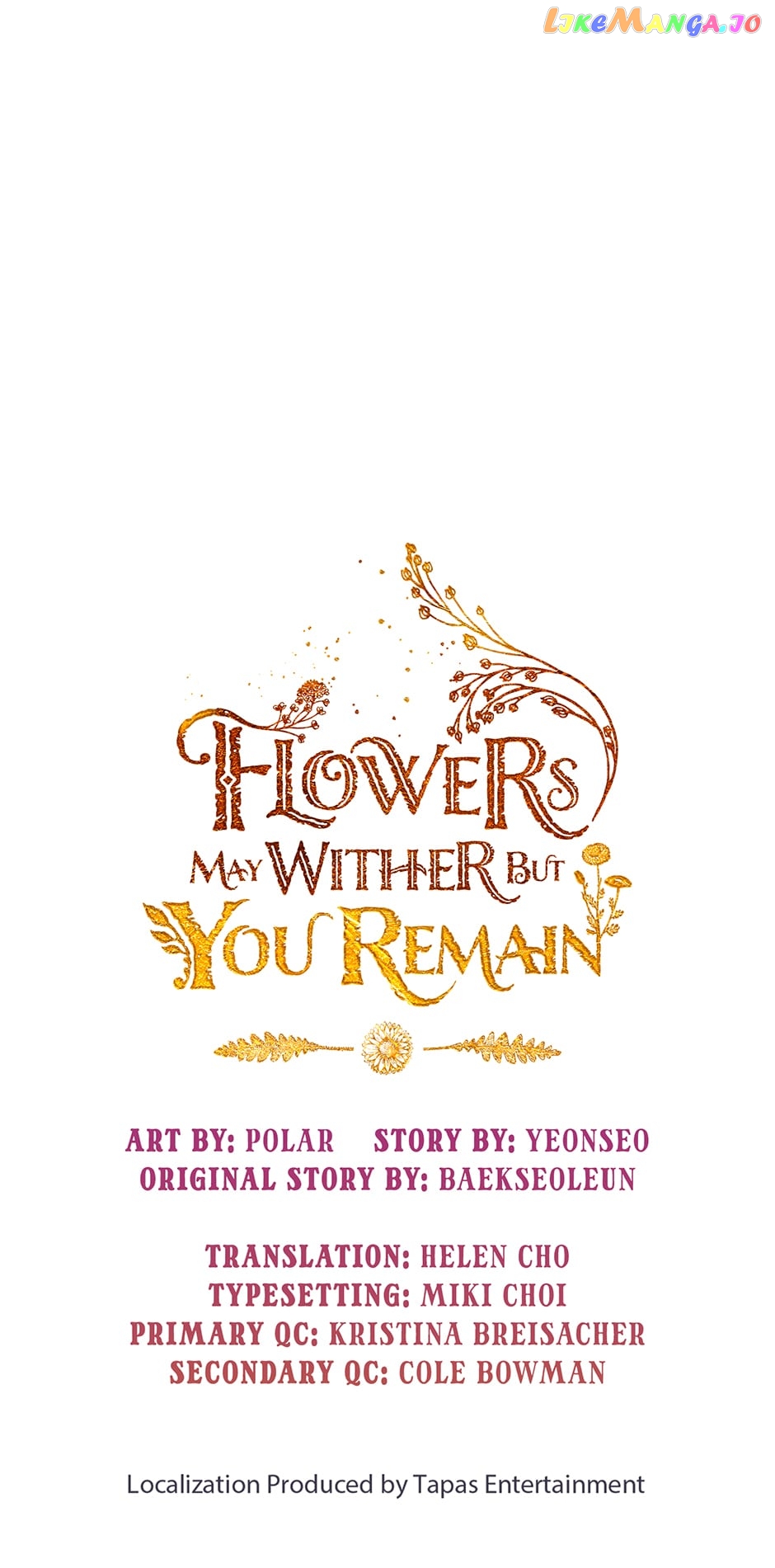 Flowers May Wither but You Remain Chapter 80 - page 30