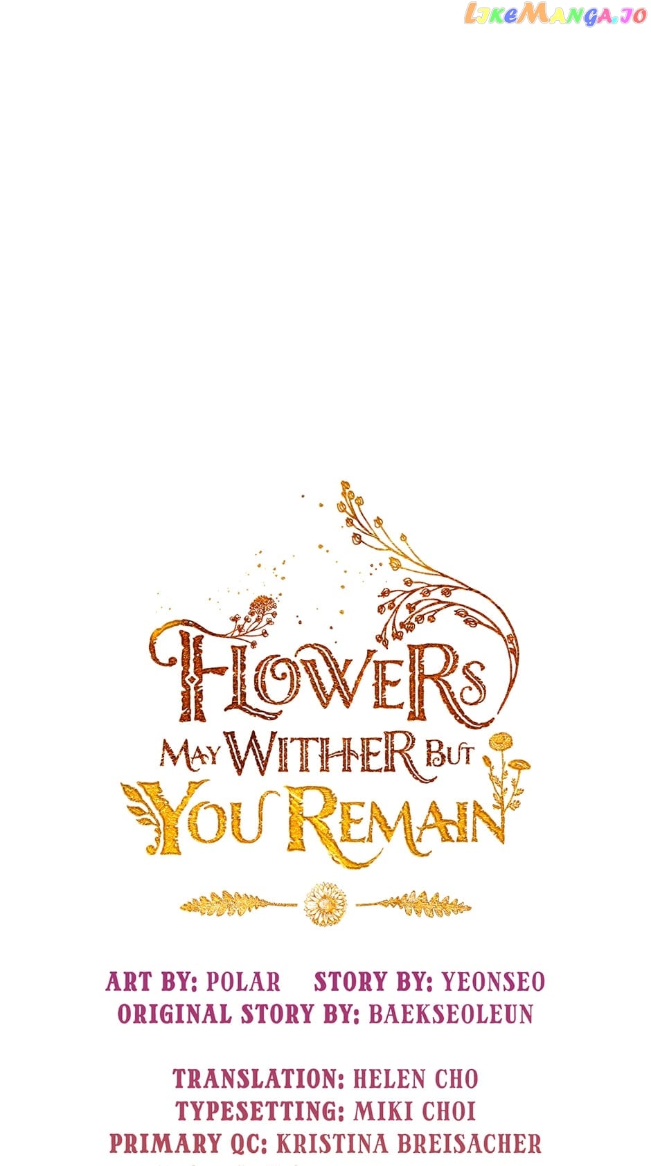 Flowers May Wither but You Remain Chapter 86 - page 14