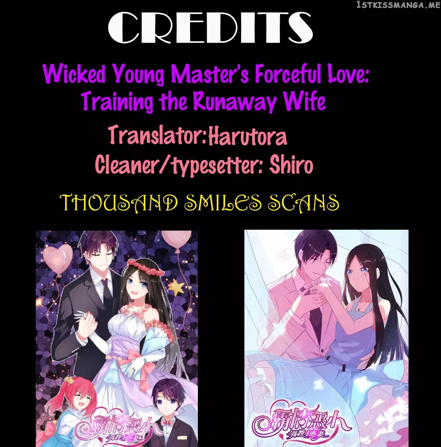 Wicked Young Master’s Forceful Love: Training the Runaway Wife chapter 13 - page 1