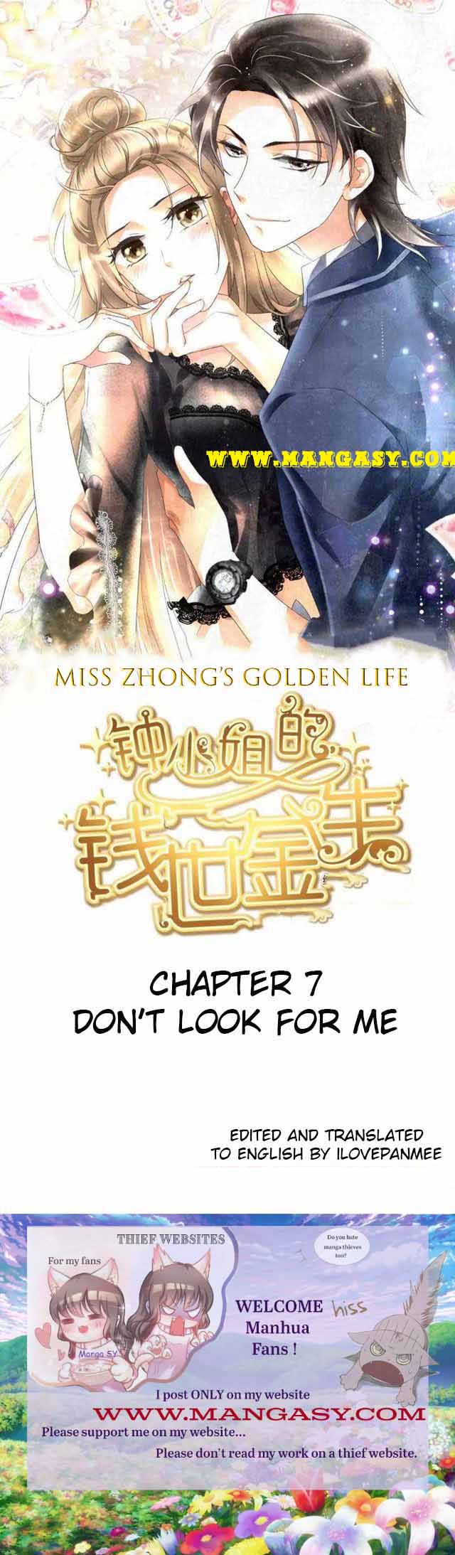 Miss Zhong’s Golden Life Chapter 7 - page 1