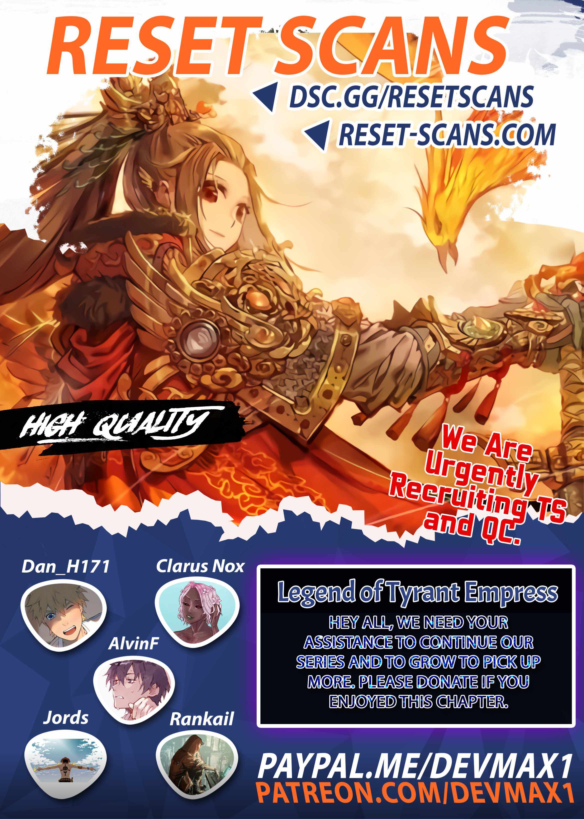 Legend of The Tyrant Empress Chapter 81 - page 1