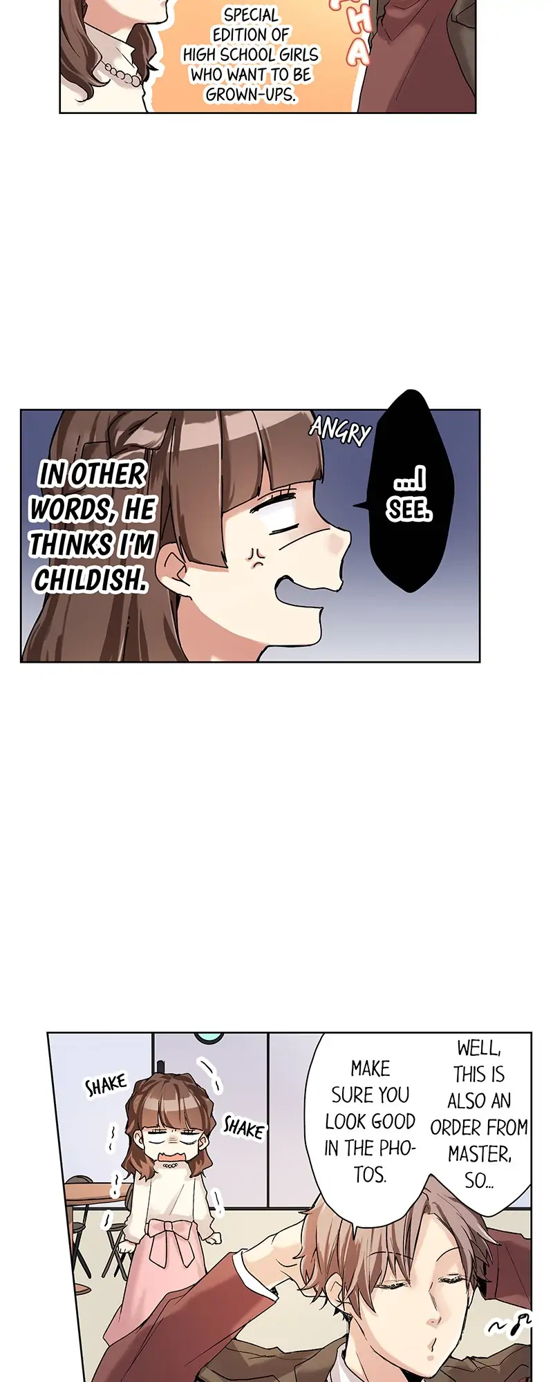 The Pompous Celebrity and His Exclusive High School Girl Chapter 3 - page 10