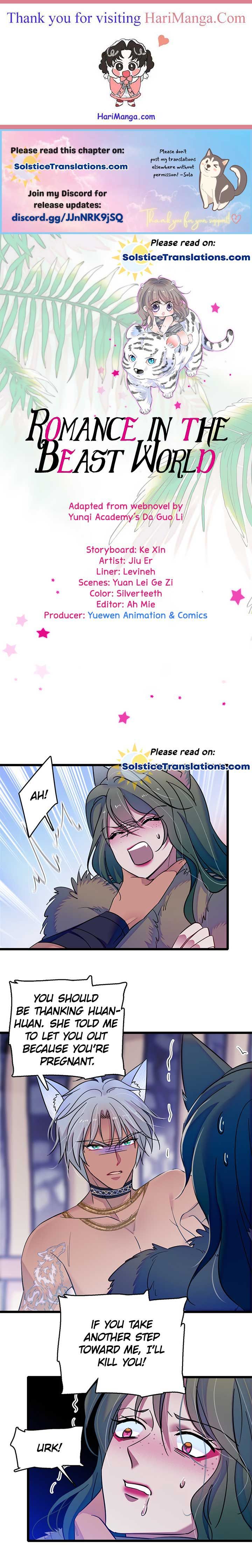 Romance in the Beast World Chapter 43 - page 1