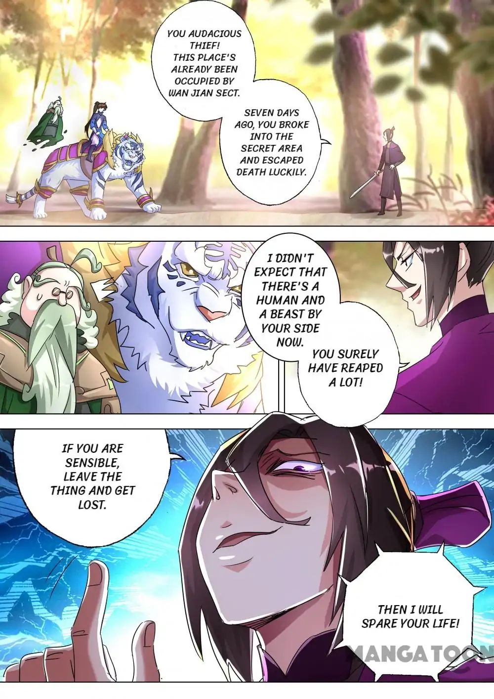 Spirit Sword Sovereign Chapter 255 - page 1