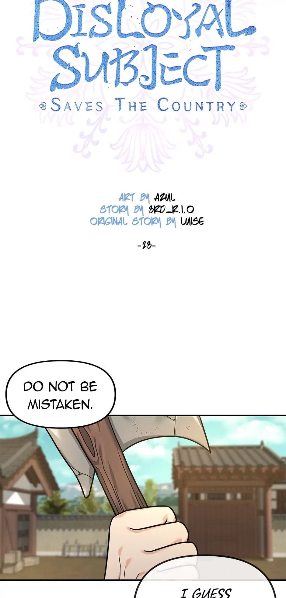 Treacherous Subject Saves the Country chapter 23 - page 16