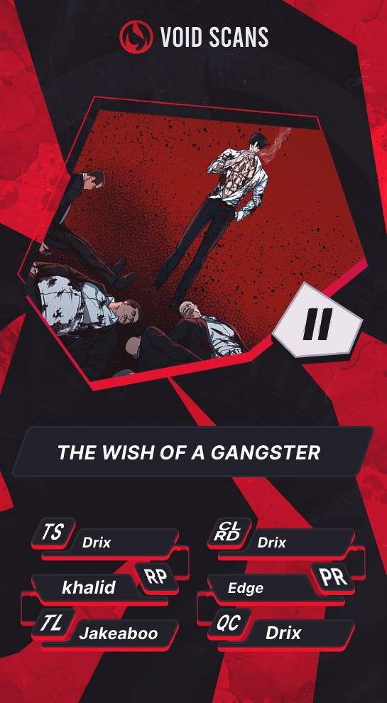 The Wish of a Gangster Chapter 11 - page 1
