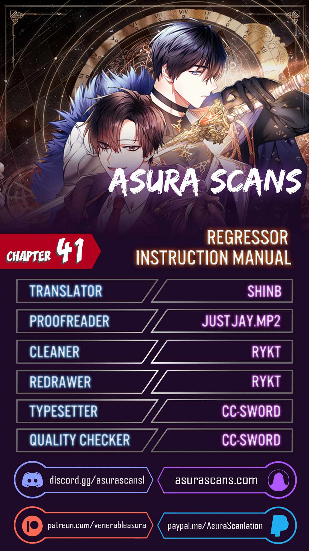 Regressor Instruction Manual chapter 41 - page 1